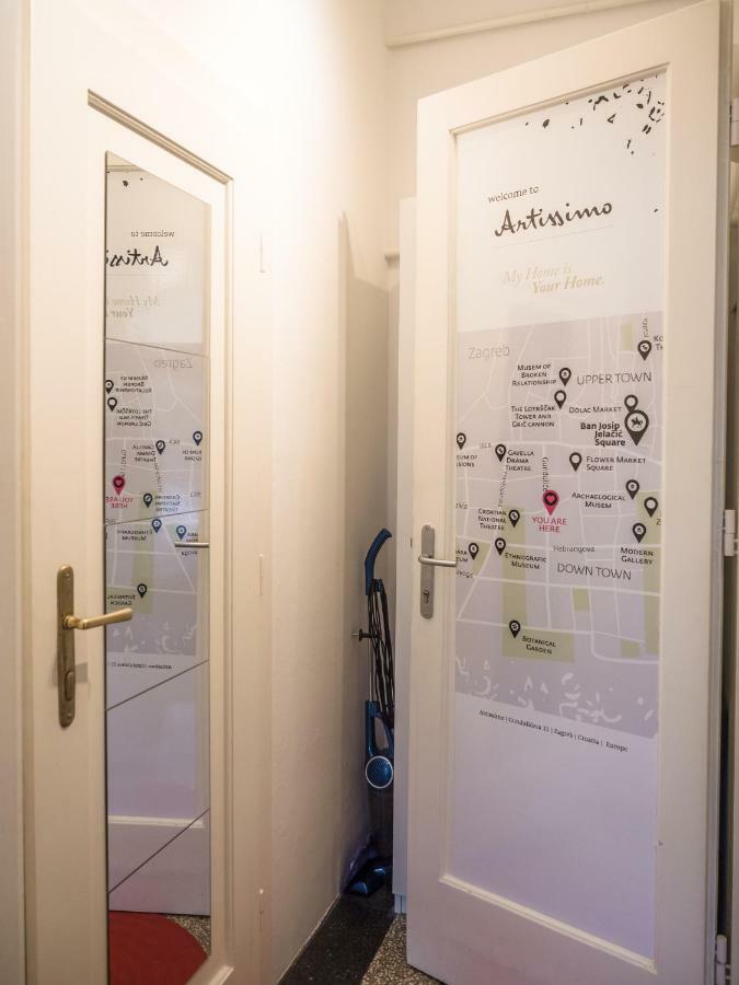 Artissimo Apartments ซาเกร็บ ภายนอก รูปภาพ